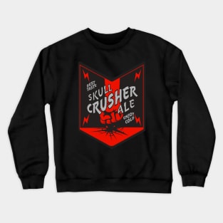 Deep Rock Galactic Skull Crusher Ale from the Abyss Bar Crewneck Sweatshirt